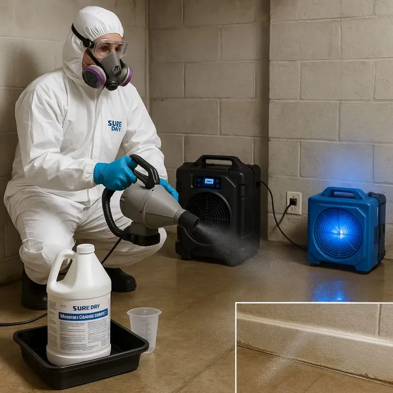 Sanitization and Odor Removal process in Calvert County, MD